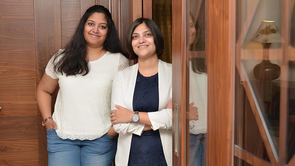 Two founders of Indian healthcare AI startup