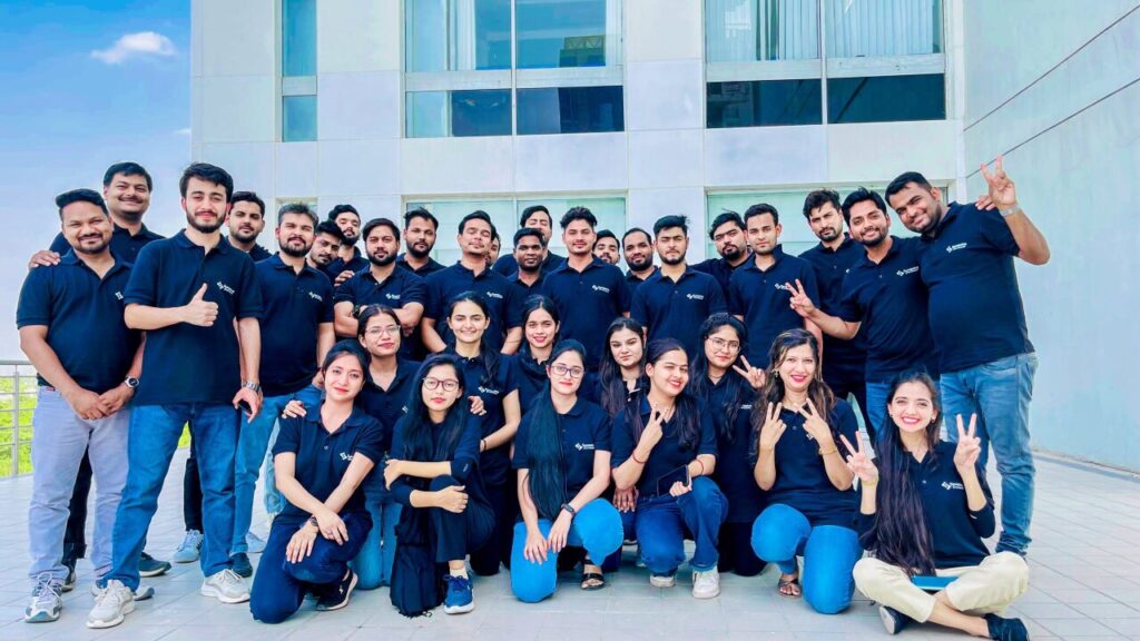 Synapsica employees in a group photo